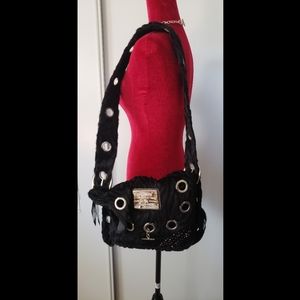 *Poodlebag* Faux-Fur Shoulder Bag